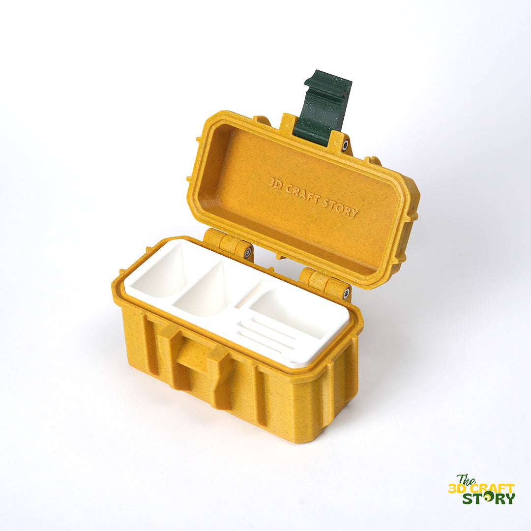 3 Camera Battery + Card Case | Sony / Canon / Nikon Camera Battery | Custom 3D Printed