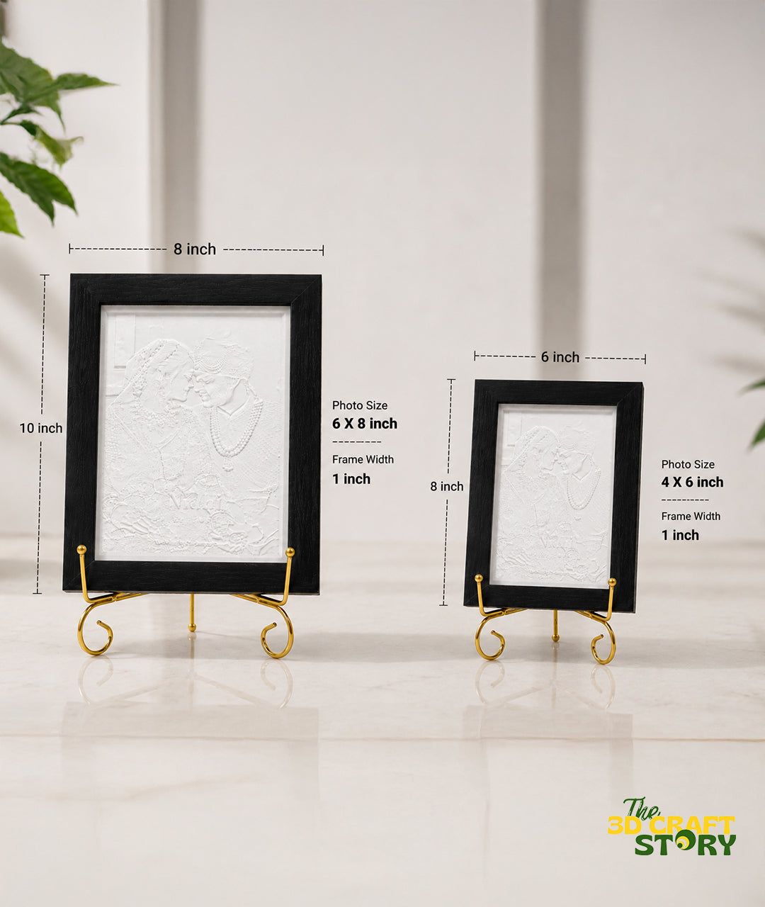Custom LED Lithophane Photo Frame | RGB Light | Wooden Finish | Personalized Gift
