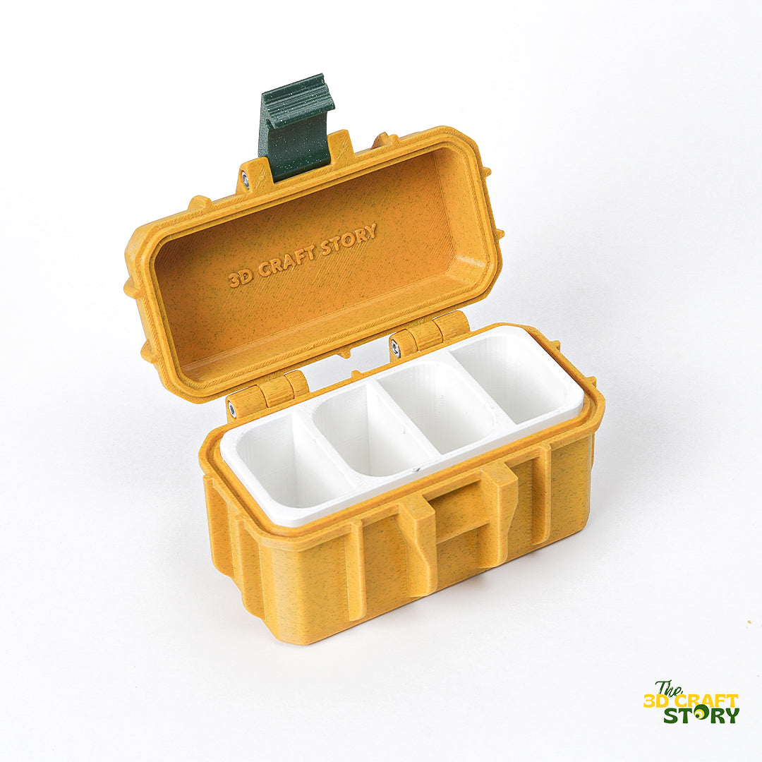 3D printed 4 camera battery case for Sony Canon Nikon photographers