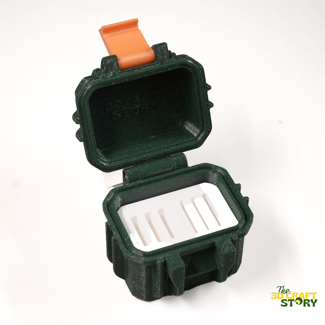 Memory Card Case | 6 & 12 Slot | SD / Type-A / Type-B | Custom 3D Printed