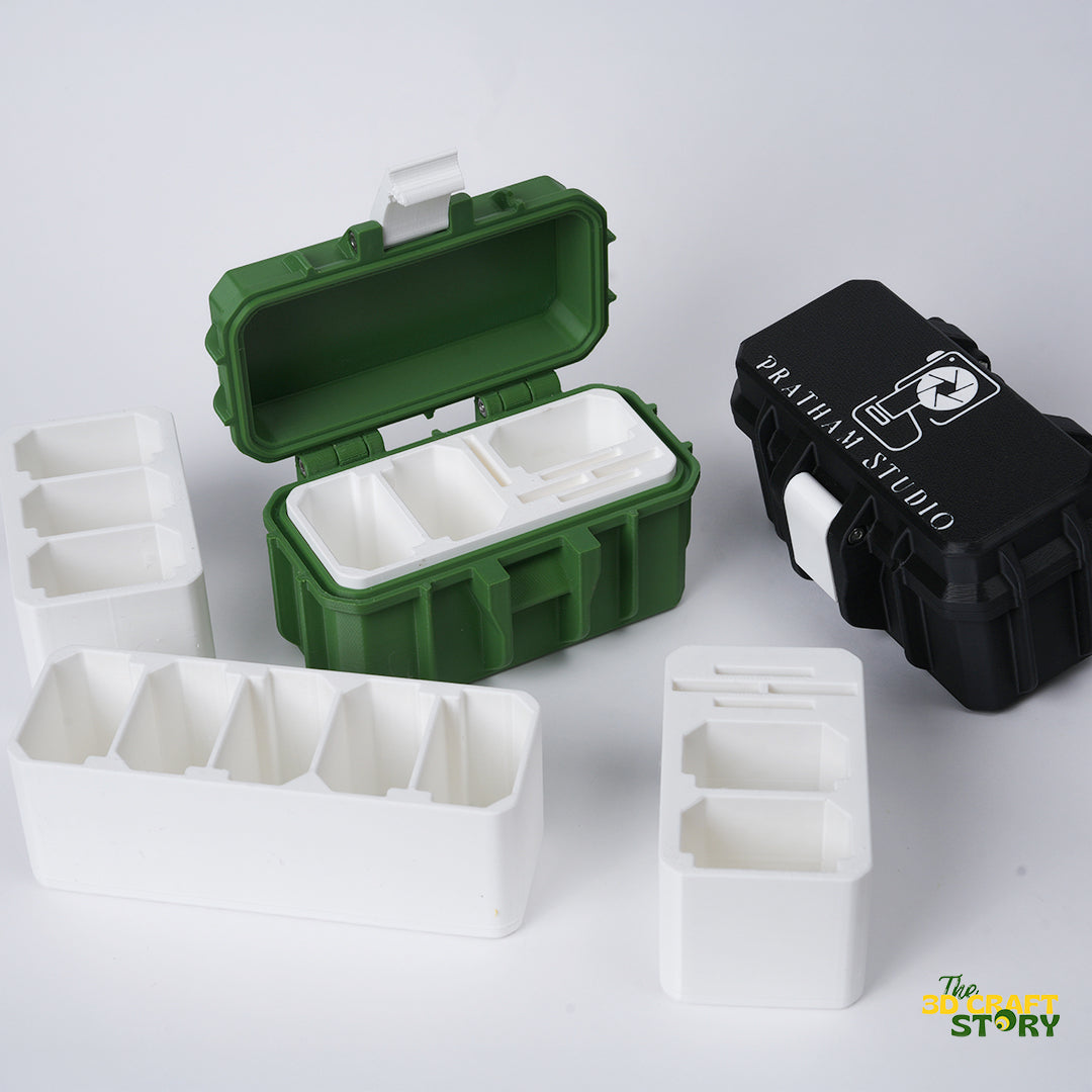 3D printed camera battery case for Sony Canon Nikon photographers