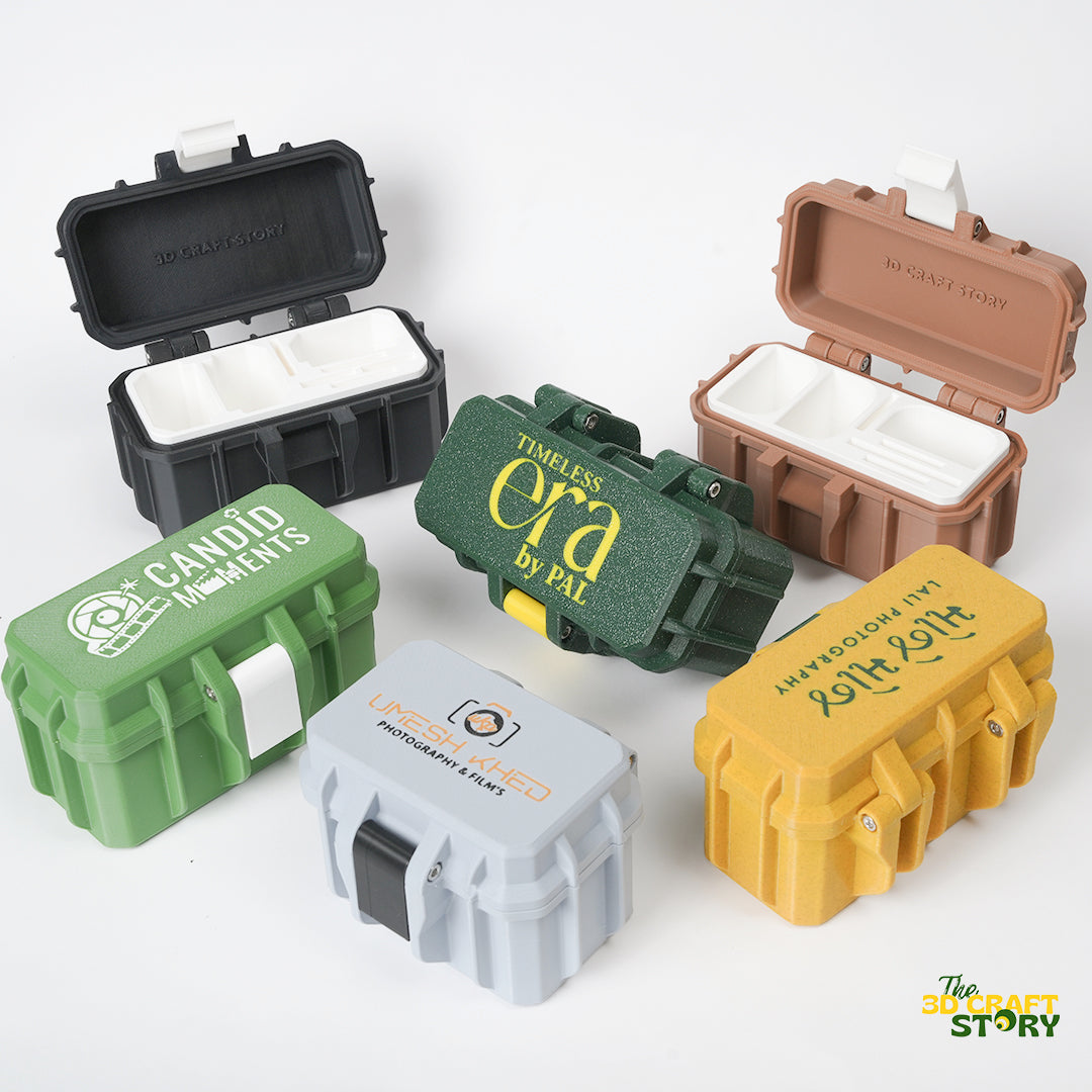 4 Camera Battery Case | Sony / Canon / Nikon | Compact | Custom 3D Printed