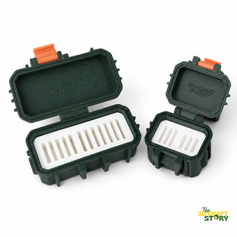 Memory Card Case | 6 & 12 Slot | SD / Type-A / Type-B | Custom 3D Printed